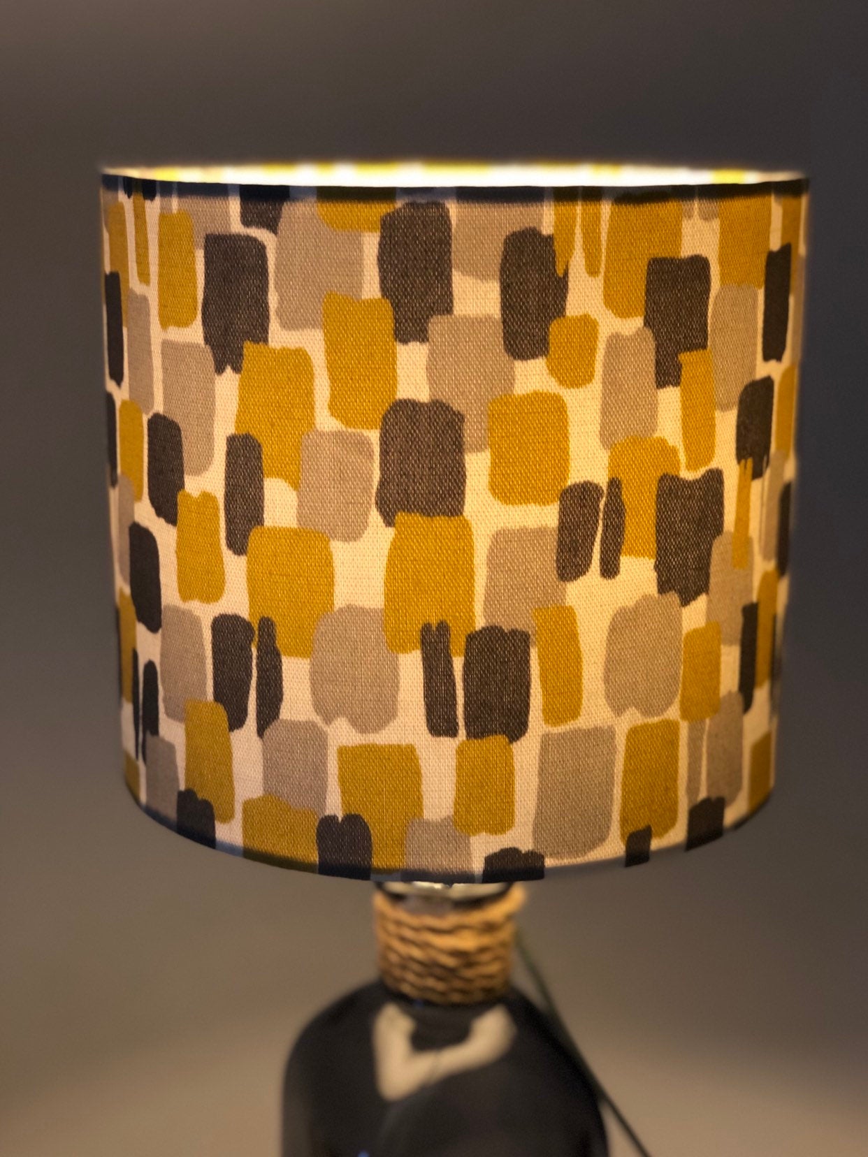 self-adhesive lamp shade