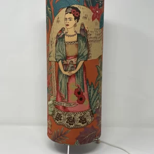 Frida Kahlo Terracotta Table lamp by Fait par Moi