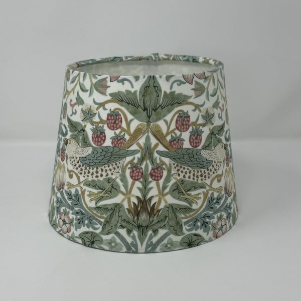 Olive Strawberry Thief empire lampshade by Fait par Moi