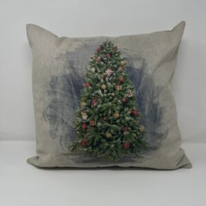 Christmas Tree Cushion handmade by Fait par Moi